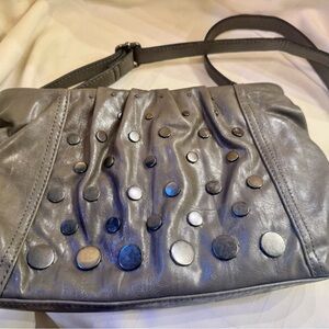 Style&Co Studded Olive Green Shoulder Bag